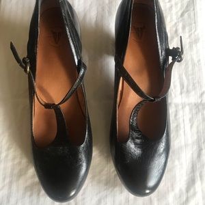 Frye T-Strap Heels